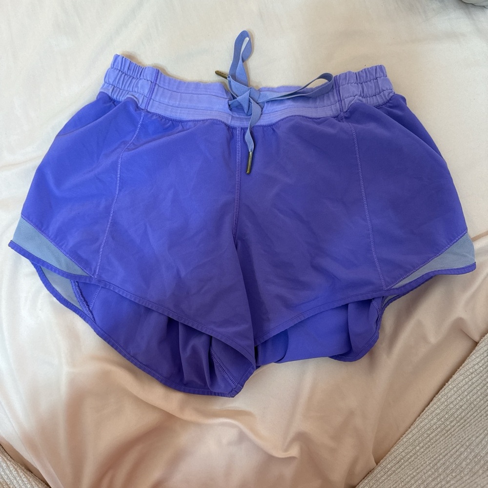 Lululemon Purple Hotty Hot Shorts Size 6 with 2.5 Inseam